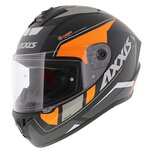 Axxis Draken S helm Wind mat zwart oranje