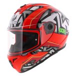 Axxis Draken S helm Jolly glans rood