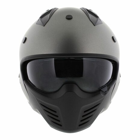 Vito Jet Bruzano helm mat titanium