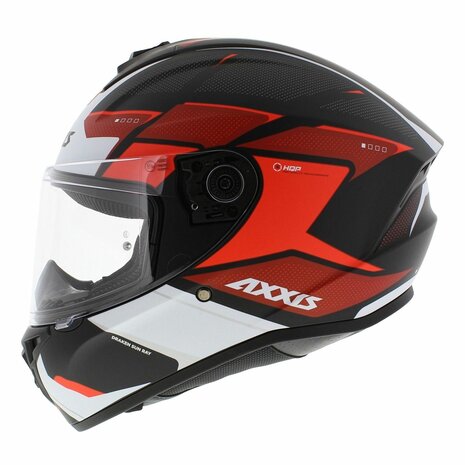 Axxis Draken S integraal helm Sunray mat rood