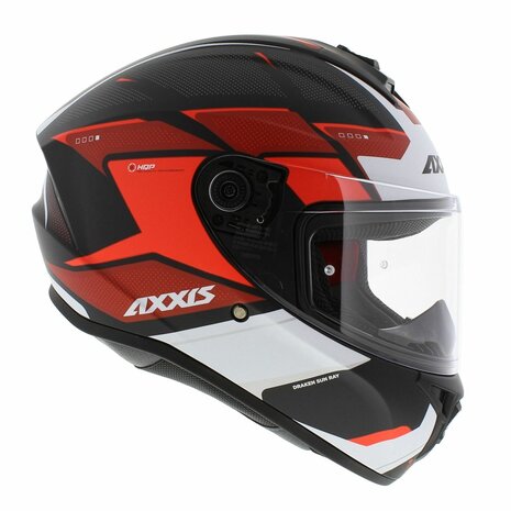 Axxis Draken S integraal helm Sunray mat rood