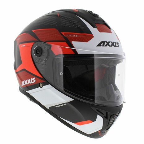 Axxis Draken S integraal helm Sunray mat rood