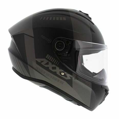 Axxis Draken S integraal helm MP4 mat zwart