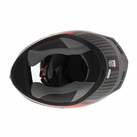 Axxis Draken S integraal helm MP4 mat rood