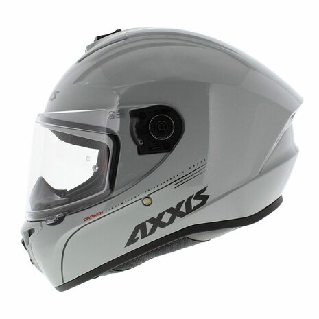 Axxis Draken S integraal helm solid glans grijs