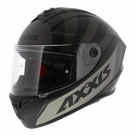 Axxis Draken S integraal helm Premier mat zwart