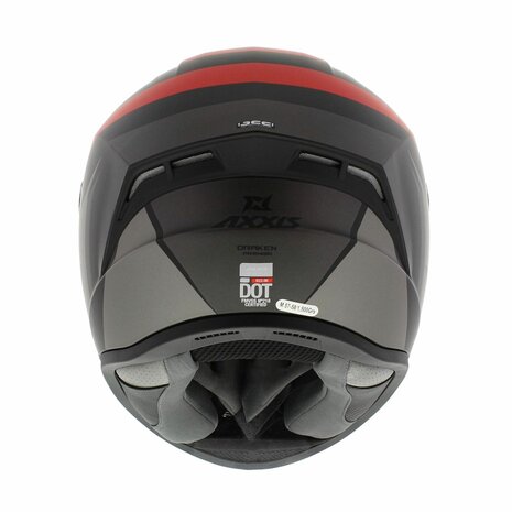 Axxis Draken S integraal helm Premier mat rood