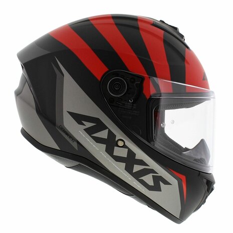 Axxis Draken S integraal helm Premier mat rood