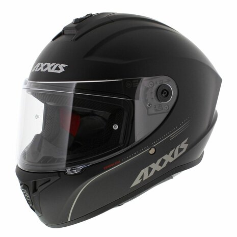 Axxis Draken S integraal helm solid mat zwart