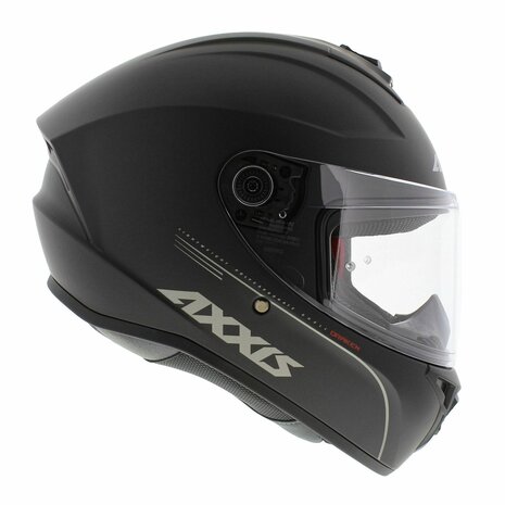 Axxis Draken S integraal helm solid mat zwart