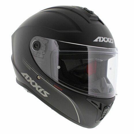 Axxis Draken S integraal helm solid mat zwart