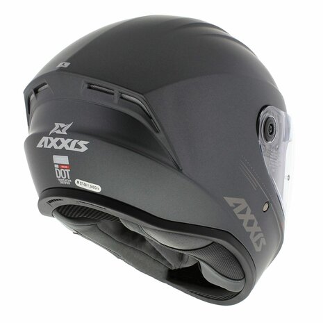 Axxis Draken S integraal helm solid mat titanium