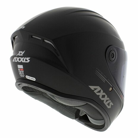 Axxis Draken S integraal helm solid mat zwart