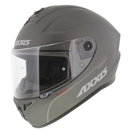 Axxis Draken helm solid mat titanium