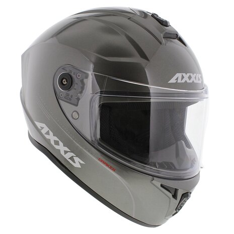 Axxis Draken helm solid glans titanium