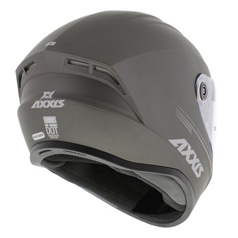 Axxis Draken helm solid mat titanium