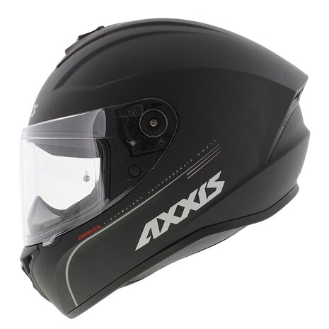 Axxis Draken helm solid mat zwart