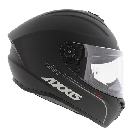 Axxis Draken helm solid mat zwart