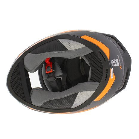 Axxis Draken S helm Sonar mat oranje