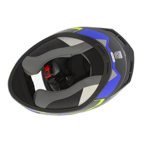 Axxis Draken S helm Wind mat zwart blauw