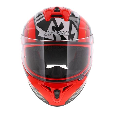 Axxis Draken S helm Jolly glans rood