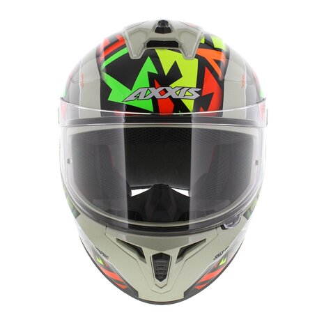 Axxis Draken S helm Jolly glans grijs