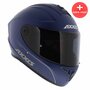 Axxis Draken S integraal helm solid mat blauw