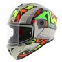 Axxis Draken S helm Jolly glans grijs