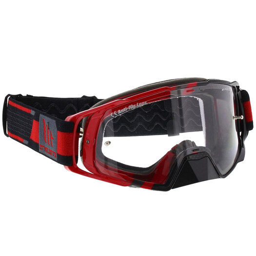 B.C. badge logo MT MX Performance Crossbril rood zwart kopen - Helmspecialist