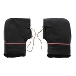 Handmoffen set Skay Leer zwart