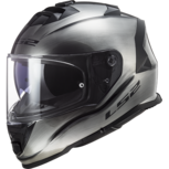 LS2 FF800 Storm motorhelm Jeans glans titanium - Maat XS