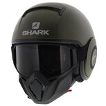Shark Helm Street Drak mat groen - Maat XS - Motorhelm / Scooterhelm