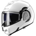 LS2 FF906 Advant Solid systeemhelm glans wit