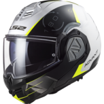 LS2 FF906 Advant Codex systeemhelm glans wit zwart