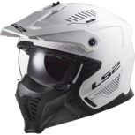 LS2 OF606 Drifter solid glans wit