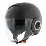 Shark Nano Jethelm mat antraciet - Maat XS