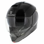 Shark Evojet Helm Dual glans zwart grijs - Maat XS