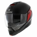 Shark Evojet Helm Karonn mat zwart rood - Maat XS