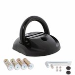 MKX-Lock muur -of vloeranker gehard staal zwart ART4