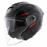 MT Jet Cosmo SV helm glans zwart