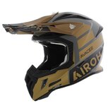Airoh Aviator Ace 2 crosshelm Sake - mat zwart goud