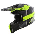Airoh Helm Aviator 3 AMS&sup2; Monarch mat grijs zwart fluo geel