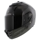 Shark Spartan RS carbon skin glans zwart motorhelm
