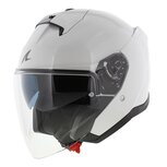 Shark Skwal Jet helm solid glans wit