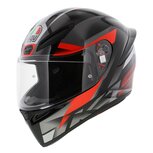 AGV K1 S Motorhelm Fastlap grijs zwart rood