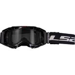 Crossbril LS2 Aura Enduro Series zwart met helder lens &amp; Pinlock 70 MaxVision