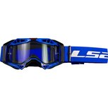 Crossbril LS2 Aura Enduro Series blauw met helder lens &amp; Pinlock 70 MaxVision