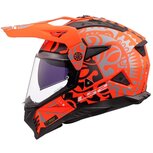 LS2 MX702 Pioneer II helm Rangi oranje