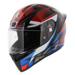 AGV K1 S Motorhelm Fastlap zwart blauw rood