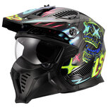 LS2 OF606 Drifter helm Rayz zwart blauw